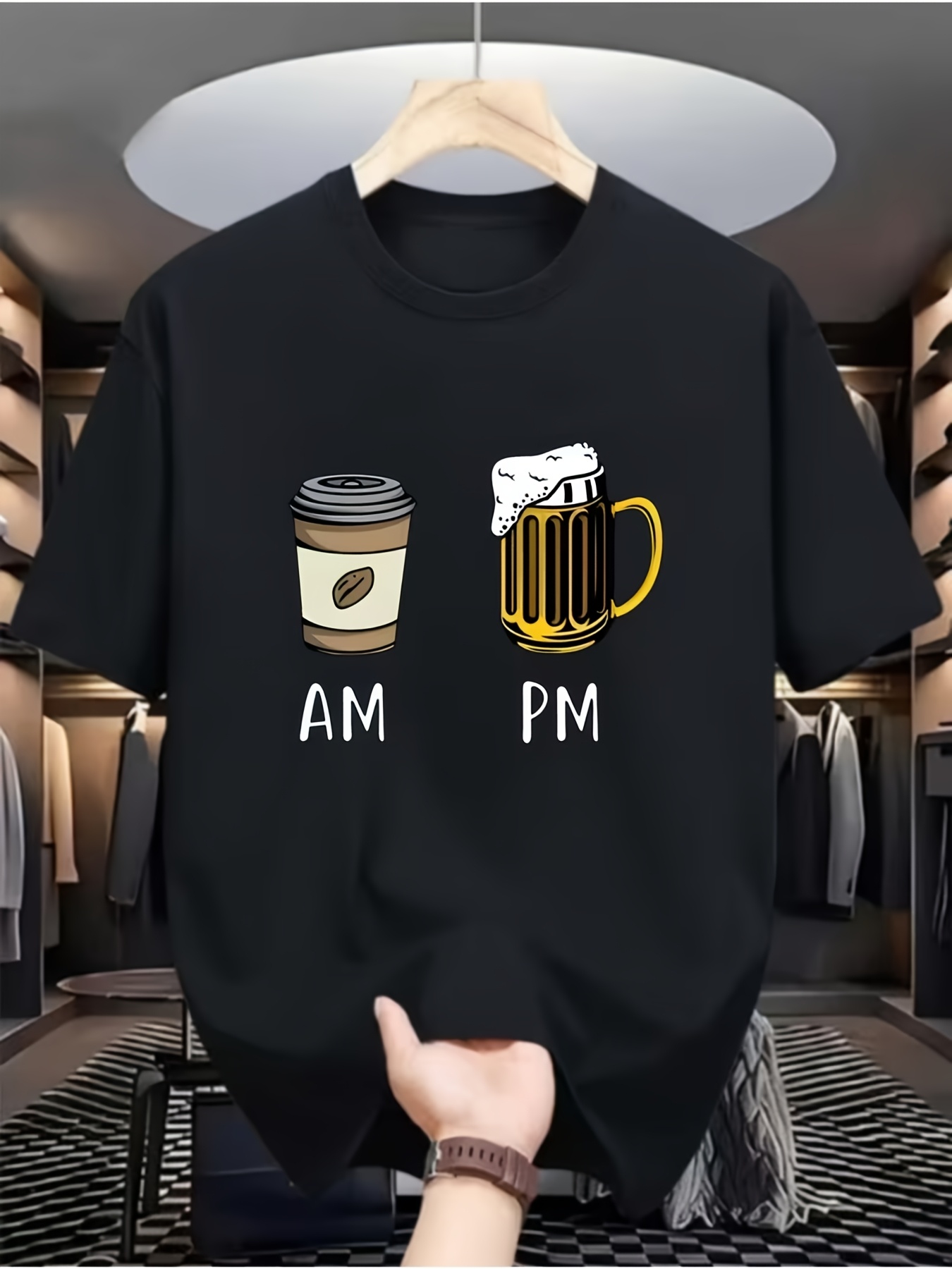 Street Fashion Vibes - [Повседневная футболка с цифровым принтом] Мужская