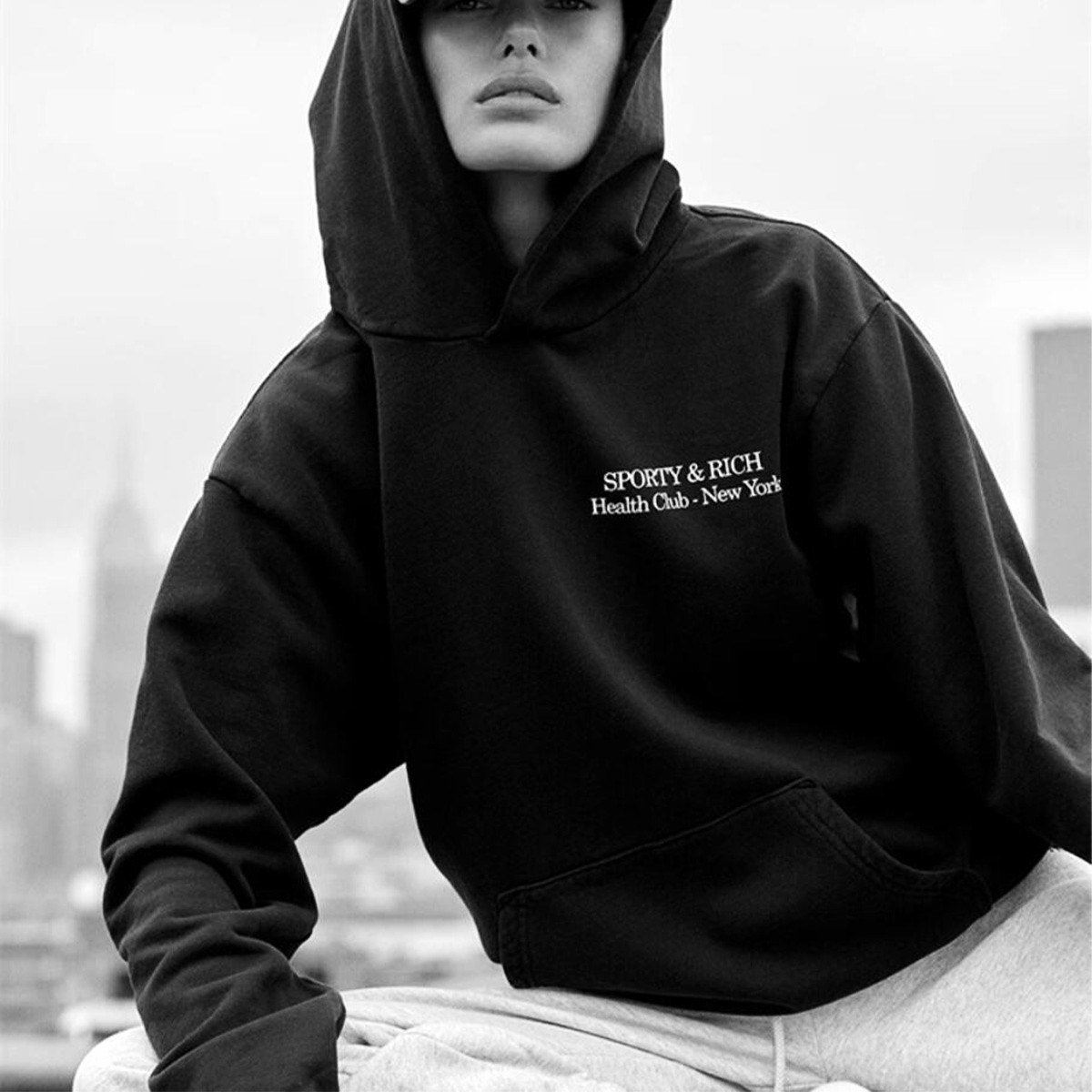 Женская Толстовка Оверсайз с д – обзор и цена Street Style New York Fashion