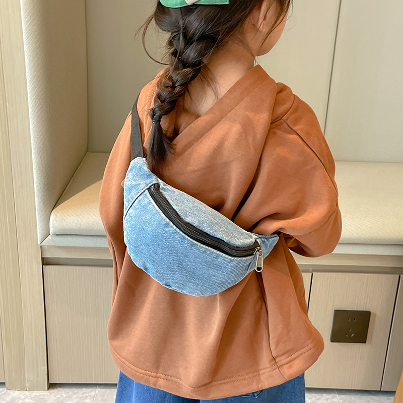 Модная джинсовая поясная сумка – обзор и цена Street Fashion Kids