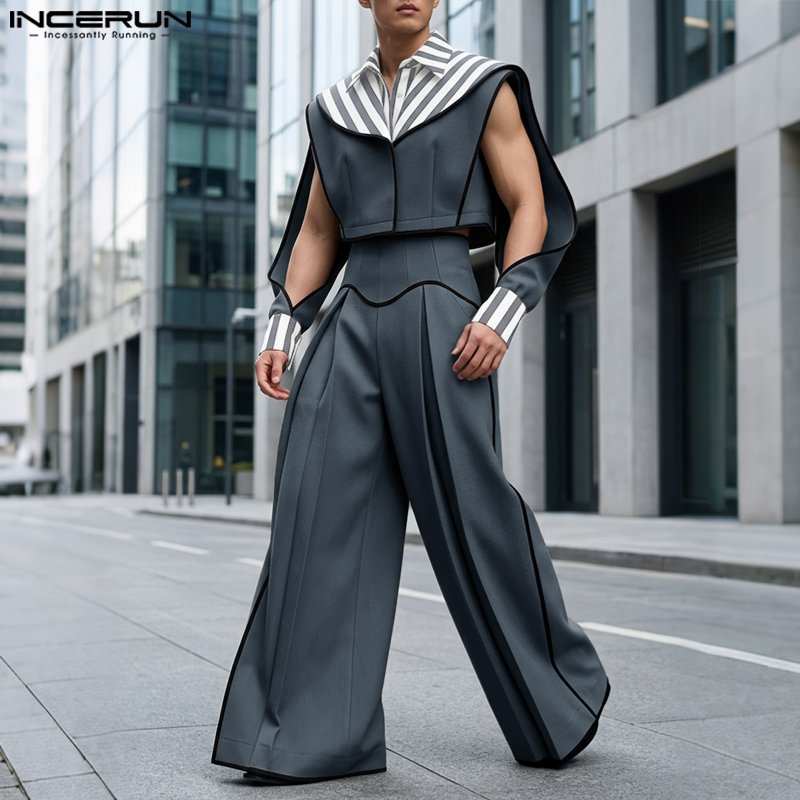 Мужские комплекты INCERUN: уко – обзор и цена Street Fashion Casual