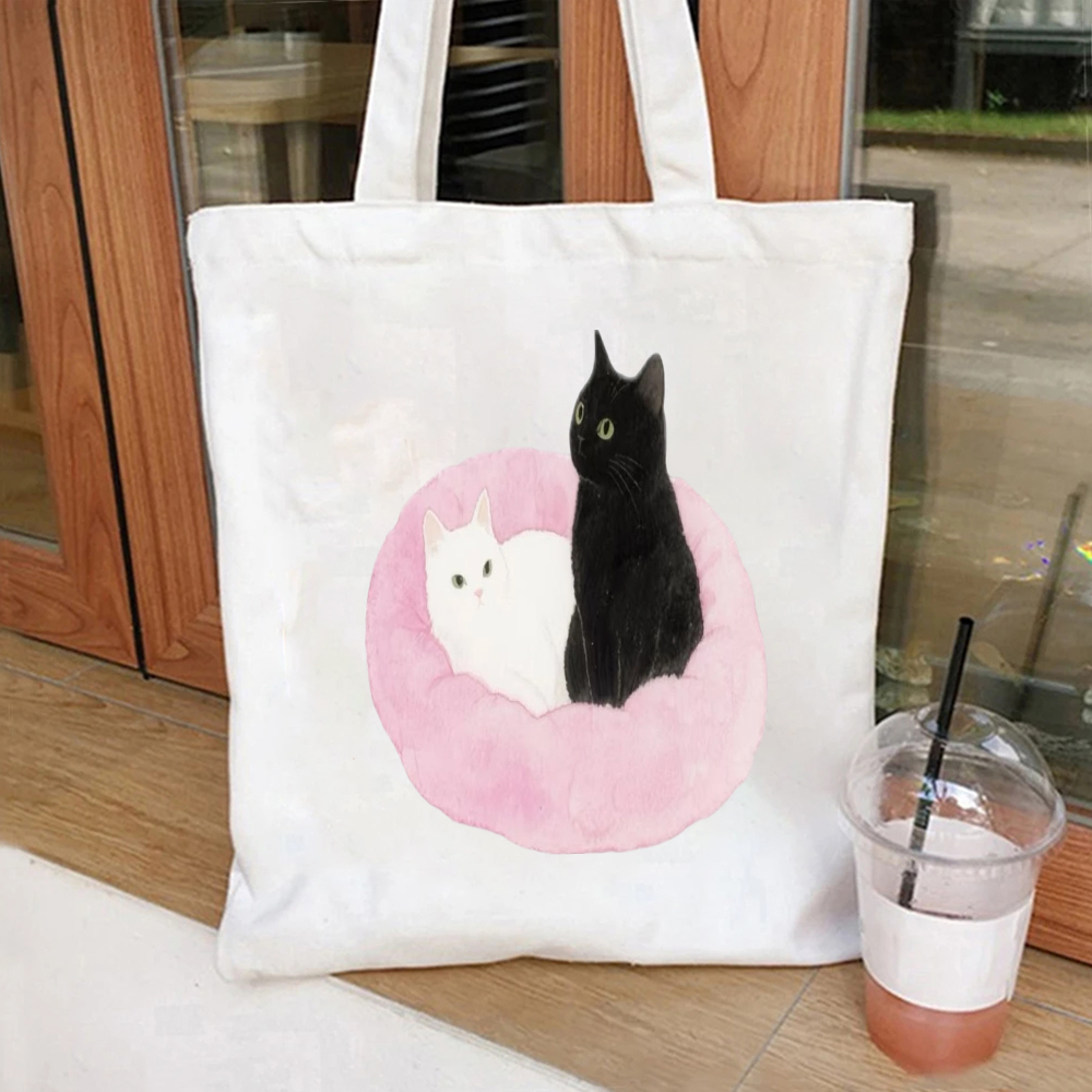 Холщовая сумка-тоут с принтом  – обзор и цена Tote Bag Canvas Print