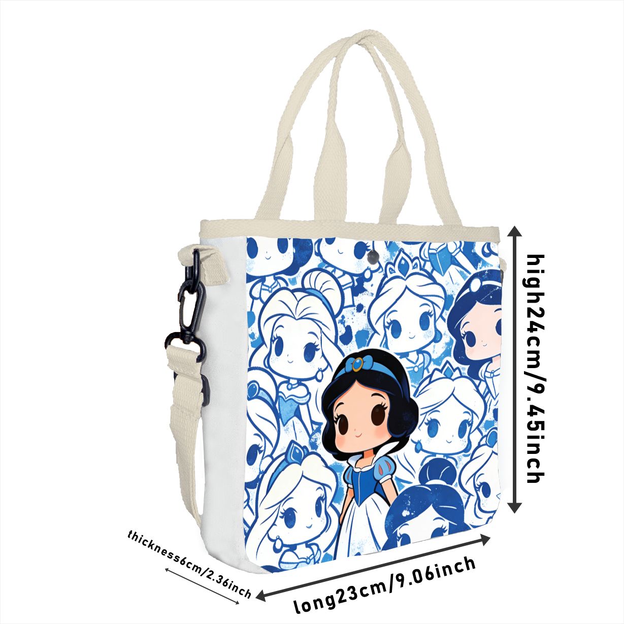 Сумка-тоут с принтом персонаже – обзор и цена Tote Bag Canvas Print