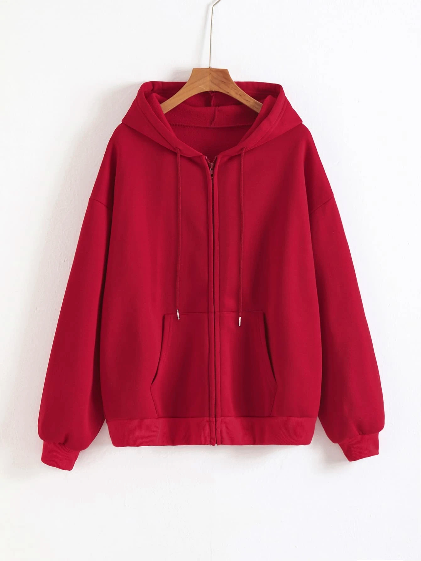 Модная повседневная черная, се – обзор и цена Street Fashion Zip Up Hoodie
