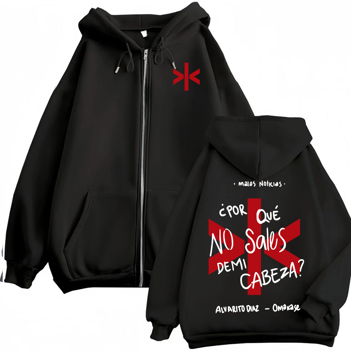 Куртка-толстовка Alvaro Diaz O – обзор и цена Street Fashion Zip Up Hoodie