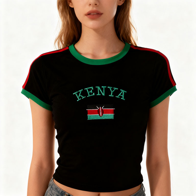 Укороченный топ с принтом Keny – обзор и цена Street Fashion Kenya