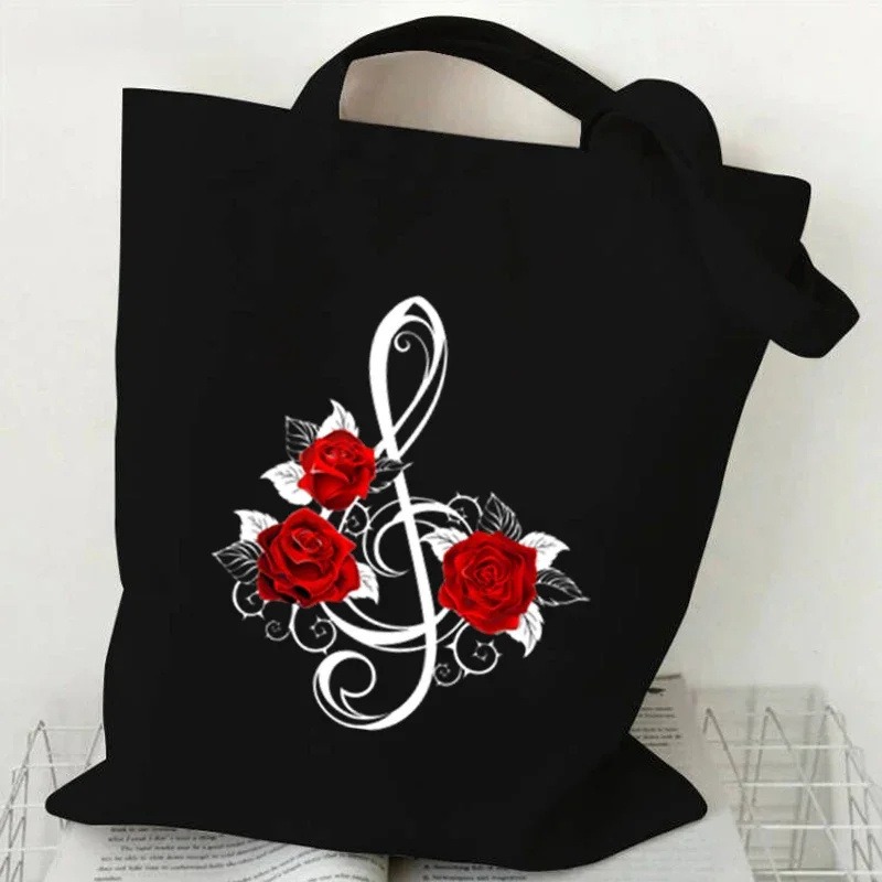 Музыкальная нота, холщовая сум – обзор и цена Tote Bag Canvas Print