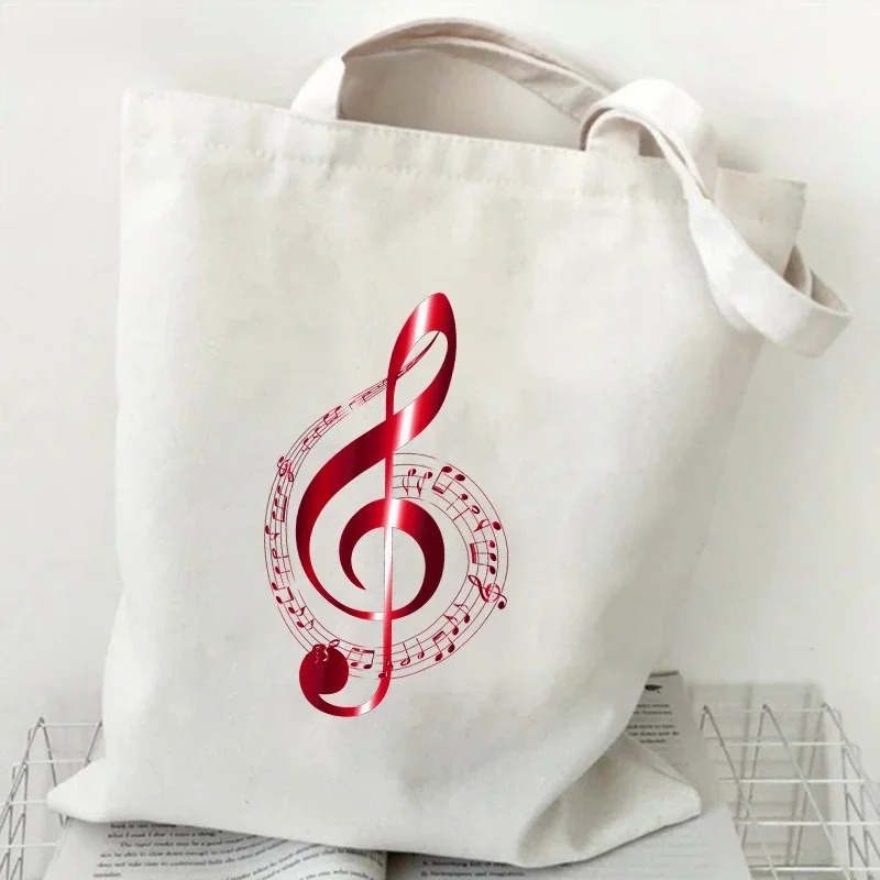 Музыкальная нота, холщовая сум – обзор и цена Tote Bag Canvas Print