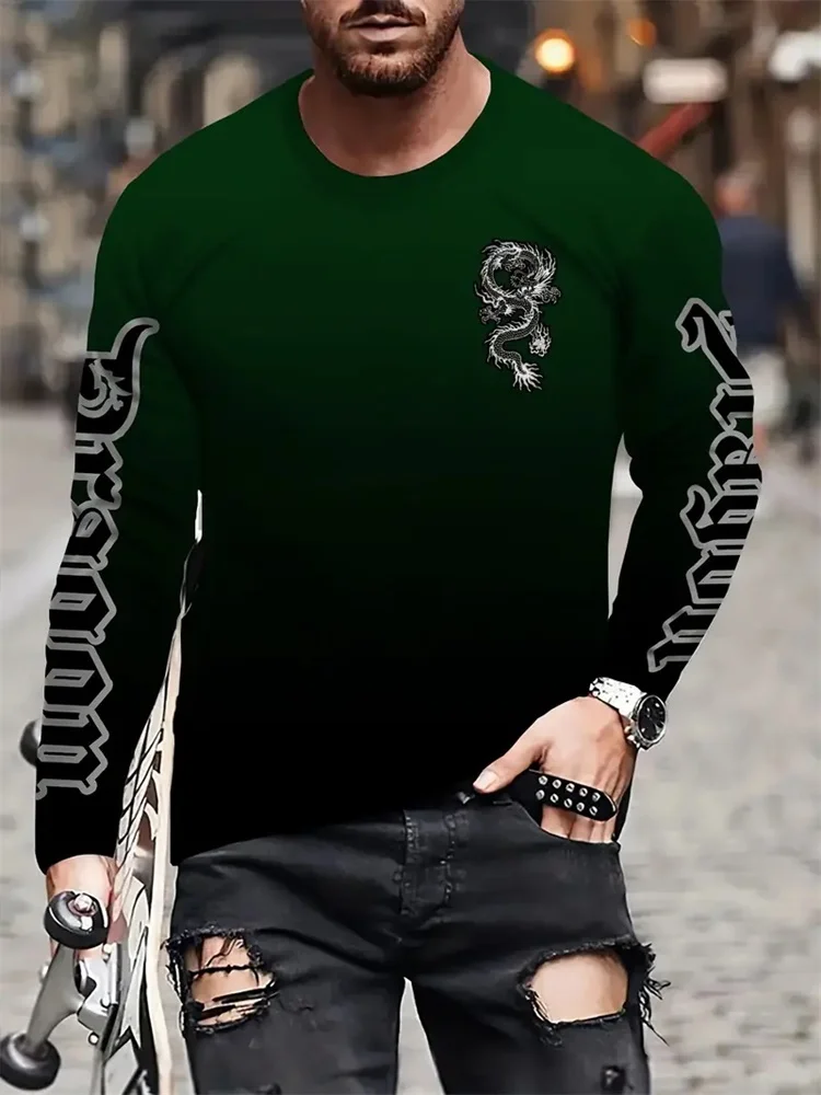 Простая футболка с принтом Lon – обзор и цена Street Fashion Casual