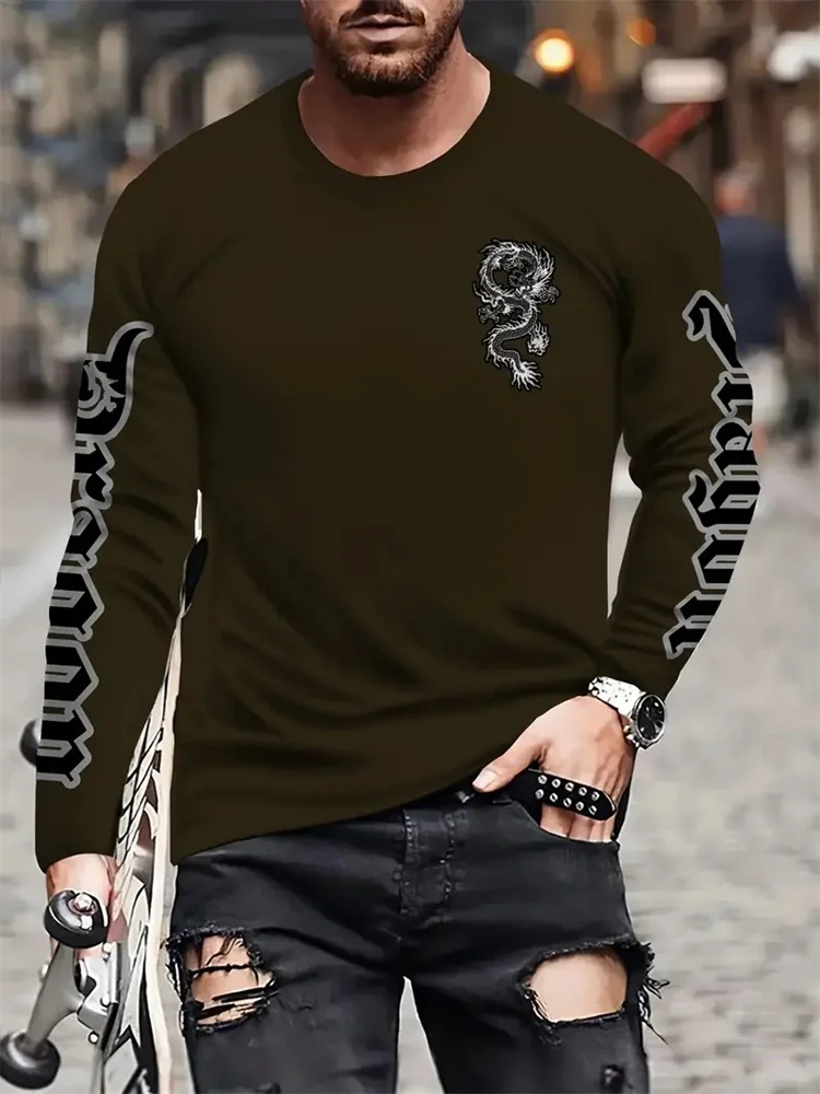 Простая футболка с принтом Lon – обзор и цена Street Fashion Casual