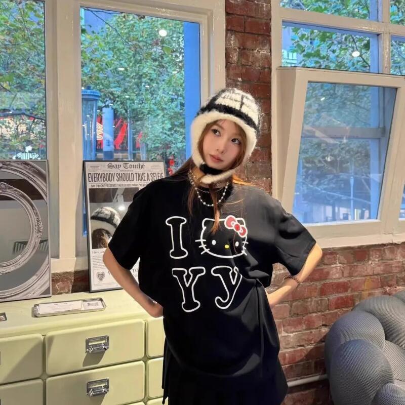 Футболка унисекс Sanrio с коро – обзор и цена Street Fashion Casual