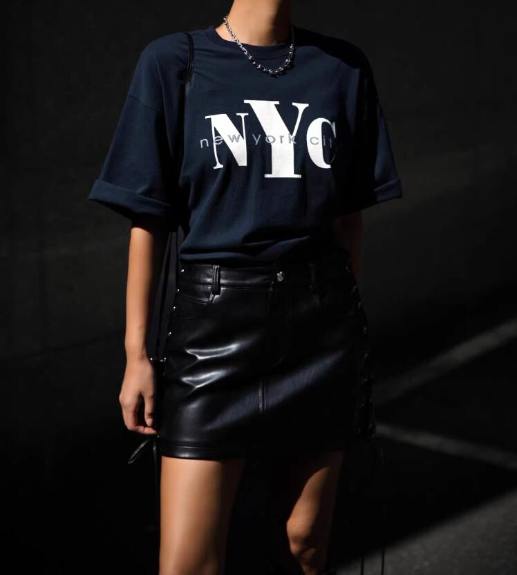 Футболка женская в американско – обзор и цена Street Style New York Fashion